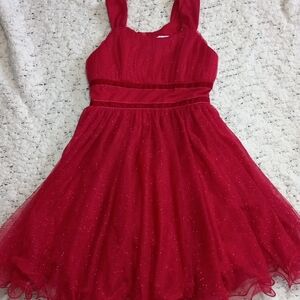 Speechless Vibrant Red Sparkle Girl Formal Or Party Dress Size 8